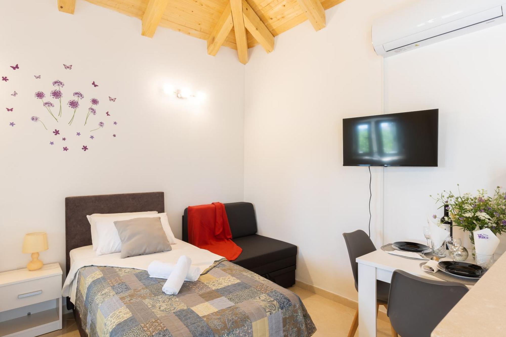 Apartments Roza Mlini Chambre photo